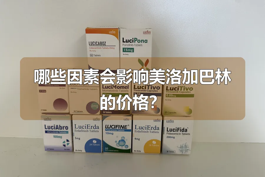 哪些因素会影响美洛加巴林的价格？