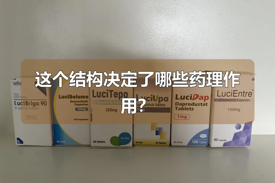 这个结构决定了哪些药理作用？